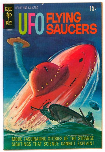 Ufo flying saucers - flying, 6.0