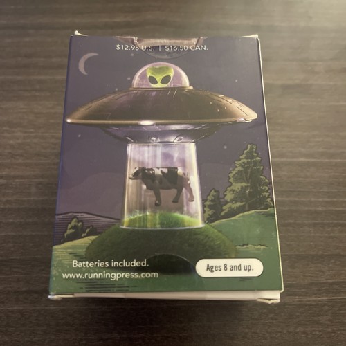Ufo cow abduction light and - cow,